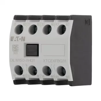 Eaton DILM150-XHI31 segédérintkező-blokk, 3NO+1NC, elöli szerelés, csavaros csatlakozó 277949
