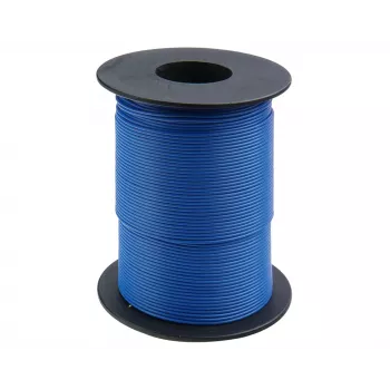 Donau Elektronik 119-12 huzal 1 x 0,14 mm² kék 100 m
