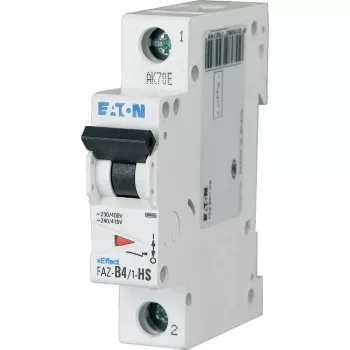 Eaton FAZ-B4/1-HS vezetékvédő kapcsoló B típus 4A 1-pólusú 10kA 279274