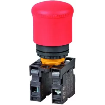 Eaton M22-PV/K11 nyomógomb, 1 NO + 1 NC, 35 mm átmérő