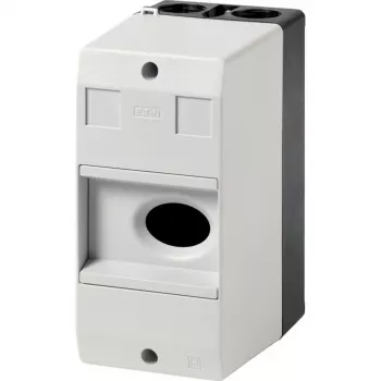 Eaton CI-PKZ01 fali ház beépített kapcsolóval, 158 x 80 x 116,5 mm, szürke 281403