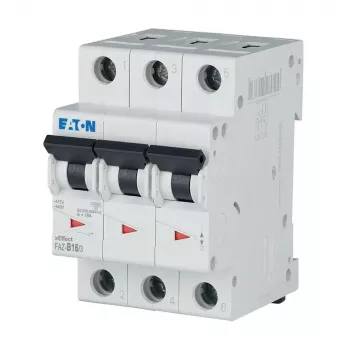 Eaton FAZ-B16/3 kismegszakító, B típus, 3 pólusú, 16 A 278847