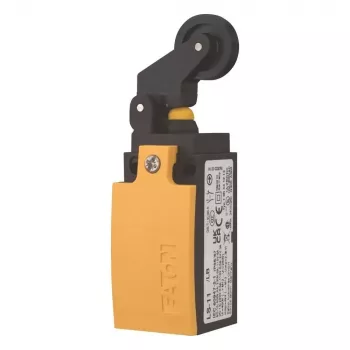 Eaton LS-11/LB végálláskapcsoló, görgős kar, nyomógombos, 1NO+1NC, 400 V AC, 4 A, IP67, alumínium öntvény 290175