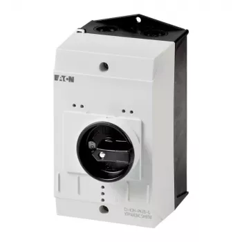 Eaton CI-K2-PKZ0-G üres ház forgókapcsolóval, 160 x 100 x 130 mm, szürke/fekete 219654