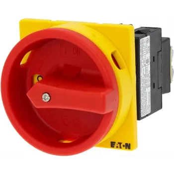 Eaton T0-2-1/EA/SVB zárható bütykös kapcsoló 20 A 690 V 1 x 90° sárga/piros 038873