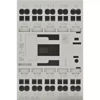Eaton DILM7-10(24VDC)-PI teljesítmény mágneskapcsoló, 3 záróérintkező, 24 V DC 199223