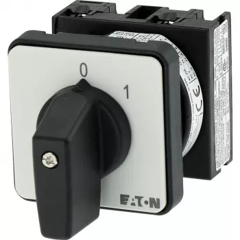 Eaton T0-1-15402/E billenőkapcsoló, 2 pólusú, IP65, fekete 053092