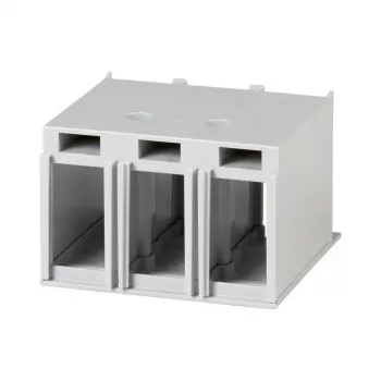 Eaton 260038 kapocsburkolat NZM2 3 pólusú kismegszakítókhoz, BG2 keret, szürke