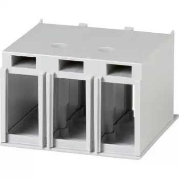Eaton 260038 kapocsburkolat NZM2 3 pólusú kismegszakítókhoz, BG2 keret, szürke