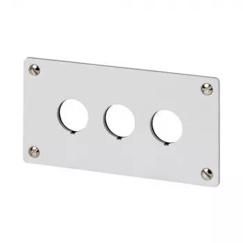 Eaton M22-E3Q alumínium ház vezérlőállomáshoz, szürke, 3 kivágás, IP65 216544