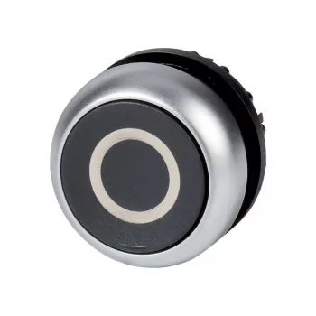 Eaton M22-D-S-X0 nyomógombos kapcsoló, fekete/fém 216609