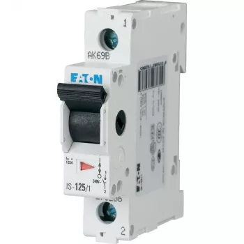 Eaton 276286 főkapcsoló 1 pólusú 125 A 240 V AC 1 NO + 1 NC segédérintkezővel