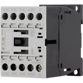 Eaton DILA-22 kontaktor relé, 4 pólusú, 2NO+2NC, 24 V AC 50 Hz tekercs 276386
