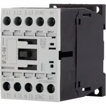 Eaton DILM9-01 24V AC 50Hz 3-pólusú kontaktor, 9A, 1NO, IP20 276712