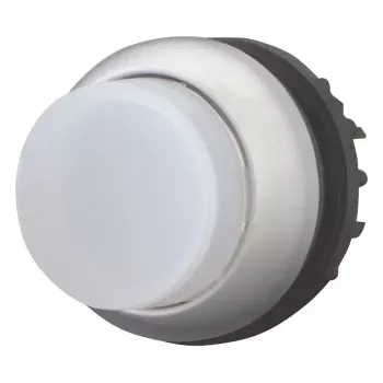 Eaton M22-DRLH-W nyomógombos kapcsoló, fehér/fekete/fém 216788