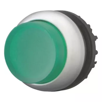 Eaton M22-DRLH-G világító nyomógomb, magas, zöld, üres 216796