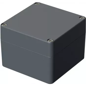 Bopla A 120 univerzális ház 122 x 120 x 90 mm, alumínium, ezüstszürke RAL 7001 01120000.H