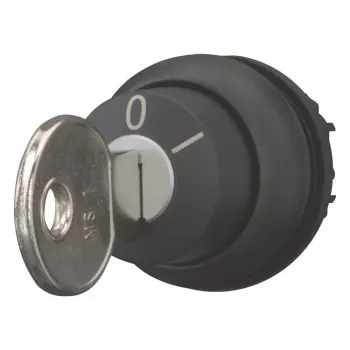 Eaton M22S-WRS kulcsos választókapcsoló-betét, 2 állású, reteszelő, fekete 216889