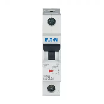 Eaton FAZ-C0,5/1 kismegszakító (MCB) 1-pólusú C 0,5A 10kA 278544