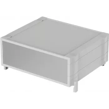 Bopla BOTEGO BO 62618 Desktop Enclosure, 256.9 x 307.35 x 110.92 mm, ABS, Light Grey RAL 7035 68626090.MT2