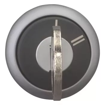Eaton M22-WRS-X95 kulcsos választókapcsoló-hajtás, 3 állású, reteszelő, fekete műanyag előlap, X95 kulcs 228026
