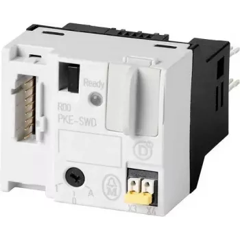 Eaton SmartWire-DT csatlakozómodul PKE12/32 motorindítóhoz, kézi/auto mód, 24V DC, IP20, fekete 126895