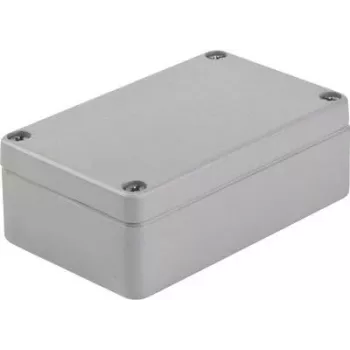 Bopla Universal Enclosure 98 x 64 x 34 mm Aluminium Silver Grey RAL 7001 A 102 (01102000.MT2)