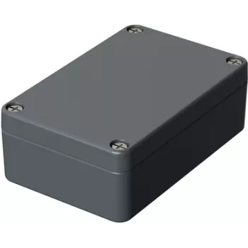 Bopla Universal Enclosure 98 x 64 x 34 mm Aluminium Silver Grey RAL 7001 A 102 (01102000.MT2)