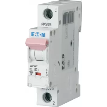 Eaton PXL-B2/1 vezetékvédő kapcsoló B típus, 1 pólusú, 2 A, 10 kA, DIN-sín 236005