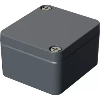 BOPLA Universal Enclosure Aluminium Silver-Grey (RAL 7001) 50 x 45 x 30 A 100 1 pc (01100000.MT1)