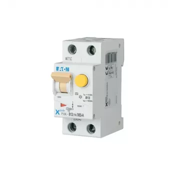 Eaton PXK-B13/1N/003-A RCBO, 13 A, 30 mA, 1P+N, B karakterisztika, 10 kA, 230 V AC, DIN-sín, 2 modul 236947