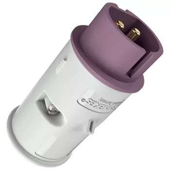 MENNEKES 629A 16A 2P 25V IP44 sárga ipari dugasz