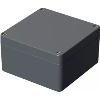 Bopla univerzális ház 160 x 160 x 90 alumínium ezüstszürke (RAL 7001) A 125 01125000.H