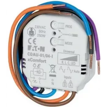 Eaton xComfort CDAU-01/04-I rádiós dimmeraktor, süllyesztett, 1 csatornás, 400W 182444