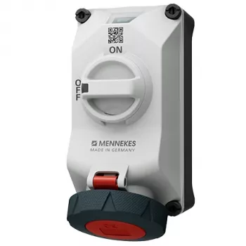 MENNEKES DUOi 32A 5P 6h 400V IP69 fali csatlakozóaljzat 5614506G