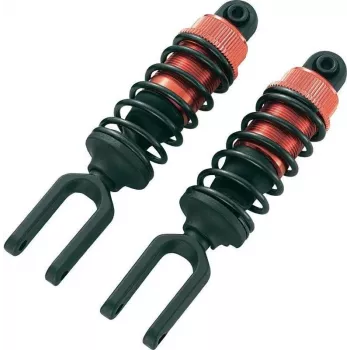 Reely olajtöltésű lengéscsillapító piros hangolórugókkal, 125 mm hosszú, 1 pár (112243C)