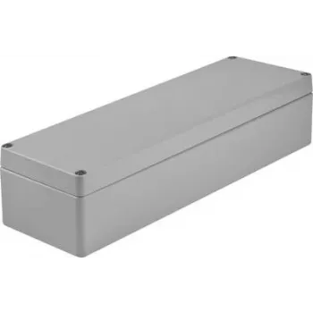 Bopla Universal Enclosure 360 x 120 x 81 mm Aluminium Silver-Grey (RAL 7001) A 124 01124000.H