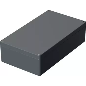Bopla A-Series Universal Enclosure 400 x 230 x 111 mm, Aluminium, Silver-Grey RAL 7001 01168000.H