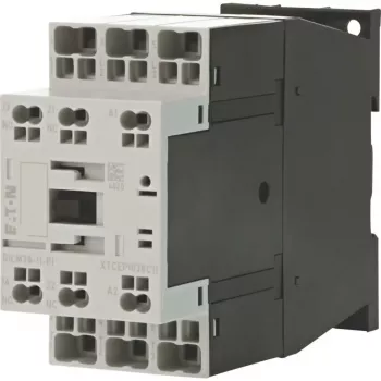 Eaton DILM38-11(RDC24) 3 pólusú kontaktor, 38 A AC-3, 24 V DC tekercs, 1NO+1NC 199298