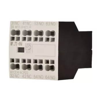 Eaton DILM32-XHI22 segédérintkező blokk, 2NO+2NC, előlapi szerelés, csavaros kapcsok 199311
