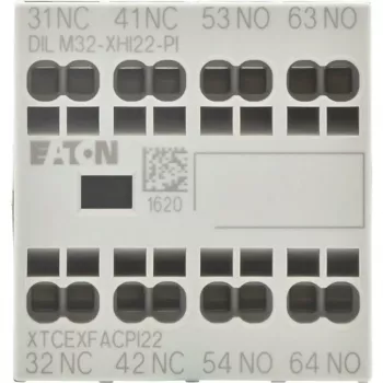 Eaton DILM32-XHI22 segédérintkező blokk, 2NO+2NC, előlapi szerelés, csavaros kapcsok 199311