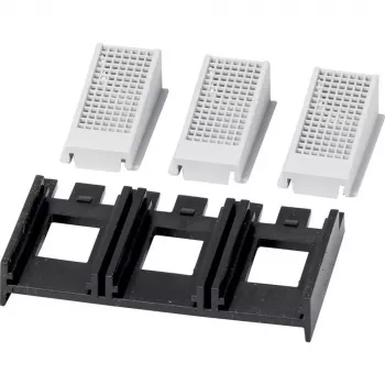 Eaton NZM1-XIPK ujjvédő fedél IP2X NZM1, PN1, N1-hez, 3 pólusú, fekete/szürke, 90 mm 266744