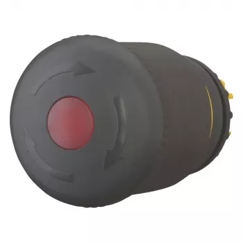 Eaton M22S-PVLT 271540 megvilágítható vészleállító gomb, forgó kioldás, fekete