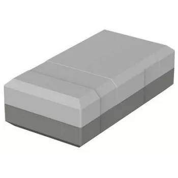 Bopla EG 1030 Desktop Enclosure, 100 x 54 x 30 mm, Polystyrene, Light Grey RAL 7035 32103000