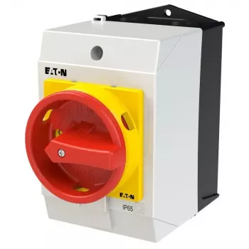 Eaton T0-3-8342/I1/SVB főkapcsoló, 3 pólusú, 20 A, piros/sárga 207159