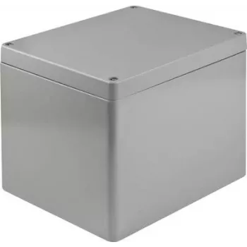 Bopla A 150 01150000.H Universal Enclosure, Aluminium, 200 x 230 x 180 mm, Silver-Grey (RAL 7001)