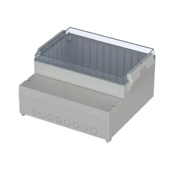 Bopla RCP 3500 vezérlőház 296 x 281 x 158 mm ABS/polikarbonát világosszürke 41350109