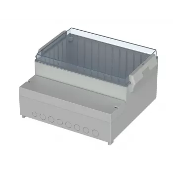 Bopla RCP 3500 vezérlőház 296 x 281 x 158 mm ABS/polikarbonát világosszürke 41350109
