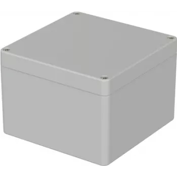 Bopla EUROMAS T 227 Universal Enclosure 122 x 120 x 85 mm, ABS, Light Grey 03227000