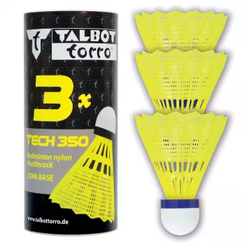 TALBOT torro Tech 350 nejlon tollaslabda, közepes sebesség, sárga/kék, 1 darab 479113